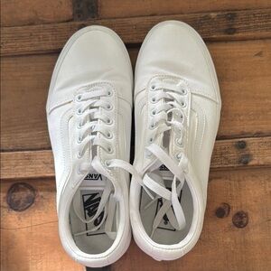 Vans White Sneakers Low-Top Casual